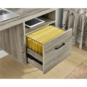 Ameriwood Home Landon Computer Desk, Distressed Gray Oak