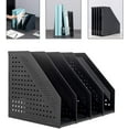 thumbnail image 1 of Porte-documents Pliable pour Bureau et Rangement avec 4 Compartiments Verticaux, 1 of 6