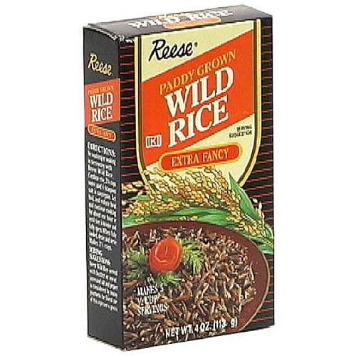 Reese Minnesota Paddy Grown Wild Rice, 4 oz (Pack of 12)