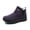 Purple, variant on Atkumj Winter Snow Boots for Women Soft Fleece Lined Ankle Snow Boots Womens Solid Color Round Toe Flat Warm Boots for Daily Wear 35