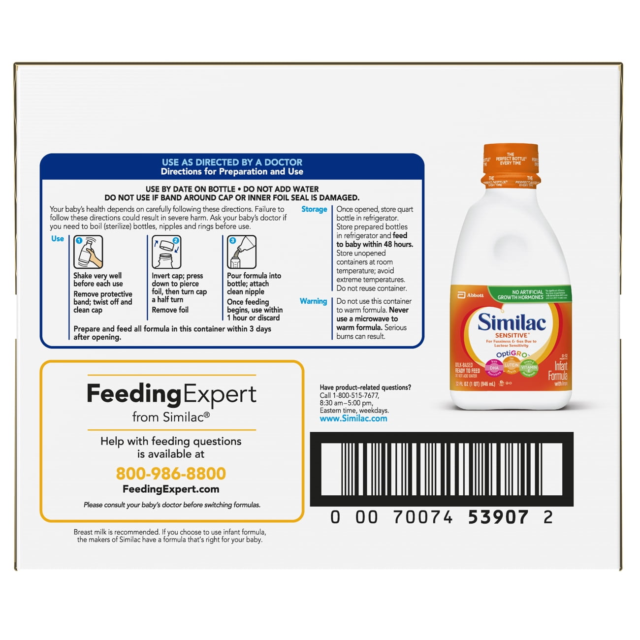 similac sensitive ready to feed walmart