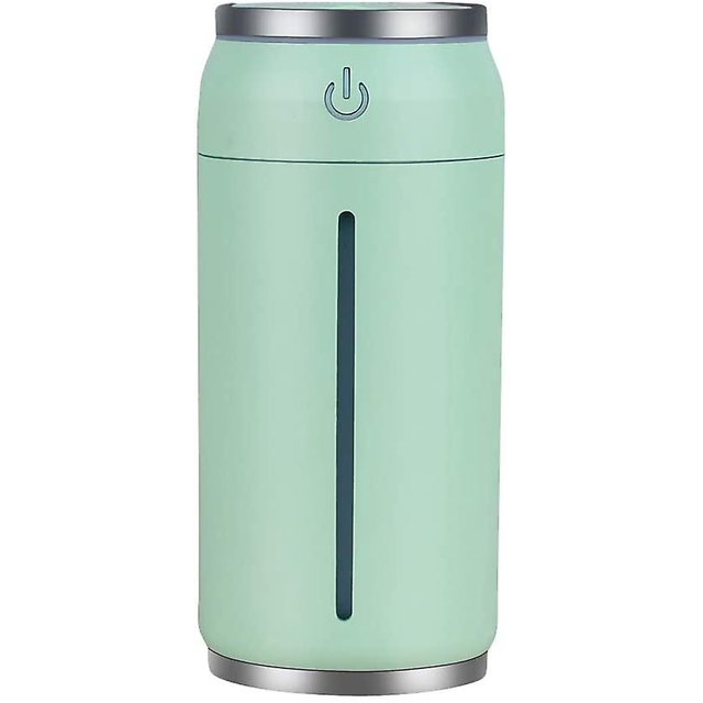 Mini humidificador, difusor de niebla USB portátil con luz nocturna de 7 colores para el automóvil de la oficina en el hogar. Afortunado Sencillez