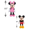thumbnail image 3 of Disney 40-inches Giant Minnie & 19-inches Mickey Mouse Bundle of 2 Characters, 3 of 5