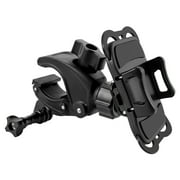 GOXT Custom Accessories Motorcycle/ATV Phone Holder and Action Camera Mount 18864W, Black