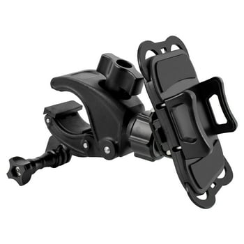 Goxt Motorcycle/ATV Phone Holder and Action Camera  18864W, Black