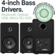 thumbnail image 4 of Majority D40 Altavoces Active Bookshelf, Bluetooth y RCA, Sonido Estéreo de Alta Fidelidad, 4 of 6