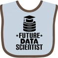 thumbnail image 3 of Inktastic Future Data Scientist Boys or Girls Baby Bib, 3 of 4