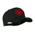 thumbnail image 5 of Fire Dept Maltese Cross Embroidered Cap - Black OSFM, 5 of 5