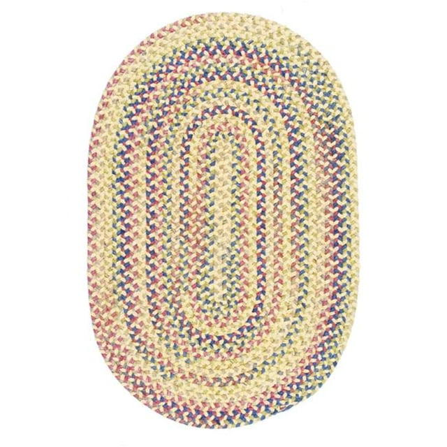 Botanical Isle BI30R048X048 Botanical Isle - Tapis Rond Banane de 4 Pi