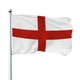 thumbnail image 5 of Banderas Nacionales Inglesas Inglaterra 3x5 Pies Cruz Color Vivo Reino Unido Rojo, 5 of 9