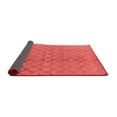 thumbnail image 2 of Ahgly Company Indoor Round Oriental Red Industrial Area Rugs, 6' Round, 2 of 4