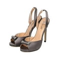 thumbnail image 5 of New Women Camille SGL1455-7 Satin Peep Toe d'Orsay Stiletto Slingback Sandal, 5 of 6