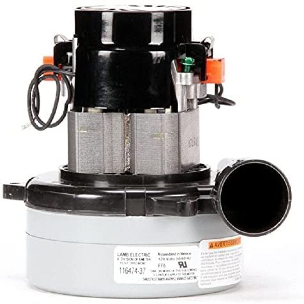 AMETEK LAMB 116448-00 Vacuum Motor,104.6 cfm,353 W,120V 