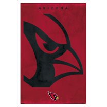 NFL Arizona Cardinals - Logo 25 Wall Poster, 14.725" x 22.375" Framed