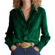 thumbnail image 2 of Uootdi Plus Size Sequin Tops for Women Sparkly Glitter Bow Crewneck Long Sleeve Shirts Evening Party Night Top Going Out Pullover Gift, 2 of 6