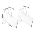 thumbnail image 4 of Eigraketly Estante de exhibición Estantes de acrílico transparente Estilo minimalista Durabilidad Estructura estable multifuncional para coleccionables Ropa Deportiva, Zapatos Eigraketly OD020377-00B, 4 of 6