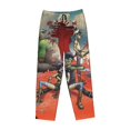 thumbnail image 4 of Animated Gorillaz Women's Pajama Pants Lounge Daily Novelty Cozy Sleep Bottoms Pants Sleepwear With Pockets, 4 of 8
