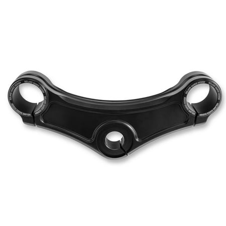 RSD 0208-2105-B Top Triple Clamp - Gloss Black without Riser
