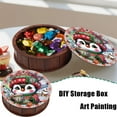thumbnail image 4 of DIY 5D Diamond Art Painting Kit, Decorative Storage Box, 4 of 8