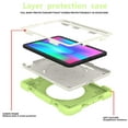 thumbnail image 3 of SaniMore for iPad Mini 6th Generation 8.3" Case with Pencil Holder, 3-Layer Protection Cover Built-in Shoulder & Handle Strap & Kickstand Military Grade Shockproof Protective Shell, Green, 3 of 8