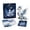 Blue2, variant on Arctic Winter Guardians DIY Patchwork Kit, Handmade 3D Mythical Plush Sewing Set with Pre-Cut Materials, Felt Animal Sewing Kit for Beginners, for Home Decor & Craft Lovers Gifts