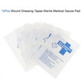thumbnail image 4 of 10Pcs Waterproof Gauze Pad Non-adherent Pad First Aid Kit Wound Dressing Tapes Sterile Medical Gauze Pad, 4 of 13