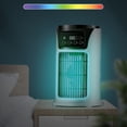 thumbnail image 4 of pitrice Refroidisseur d'Air Silencieux Remplacement 6 Grand Angle Large Engrenage Réglable Bouton de Commande Rechargeable Moteur Sans Balais Ventilateur de Refroidissement de Bureau, 4 of 9