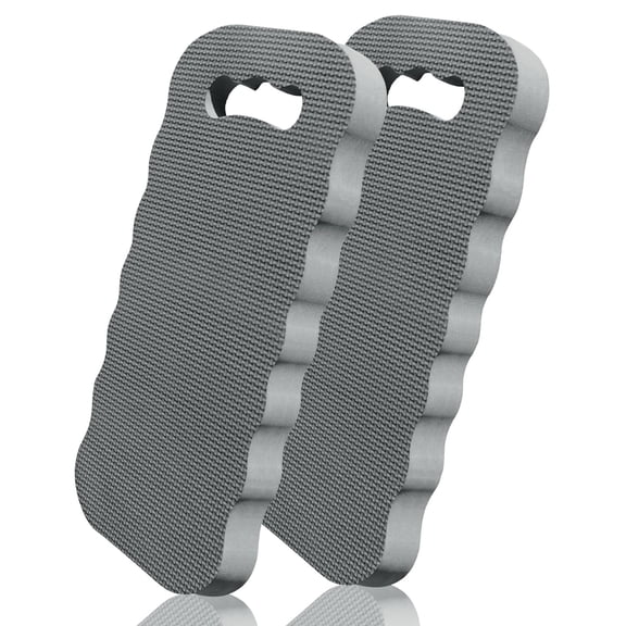 Thick Kneeling Pad 2 Pack, Waterproof,Comfortable Garden Kneeling Pads Stain Resistant, Multi-Functional Kneeler Pad for Gardening, Baby Bath, Yoga, Praying and Exercise (Deep Grey)