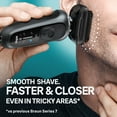 thumbnail image 3 of Braun Electric Shaver for Men, Series 7 7120s, Wet & Dry Shave, Turbo & Gentle Shaving Modes, Waterproof Foil Shaver, Engineered in Germany, with Precision Trimmer, Space Grey, 3 of 17