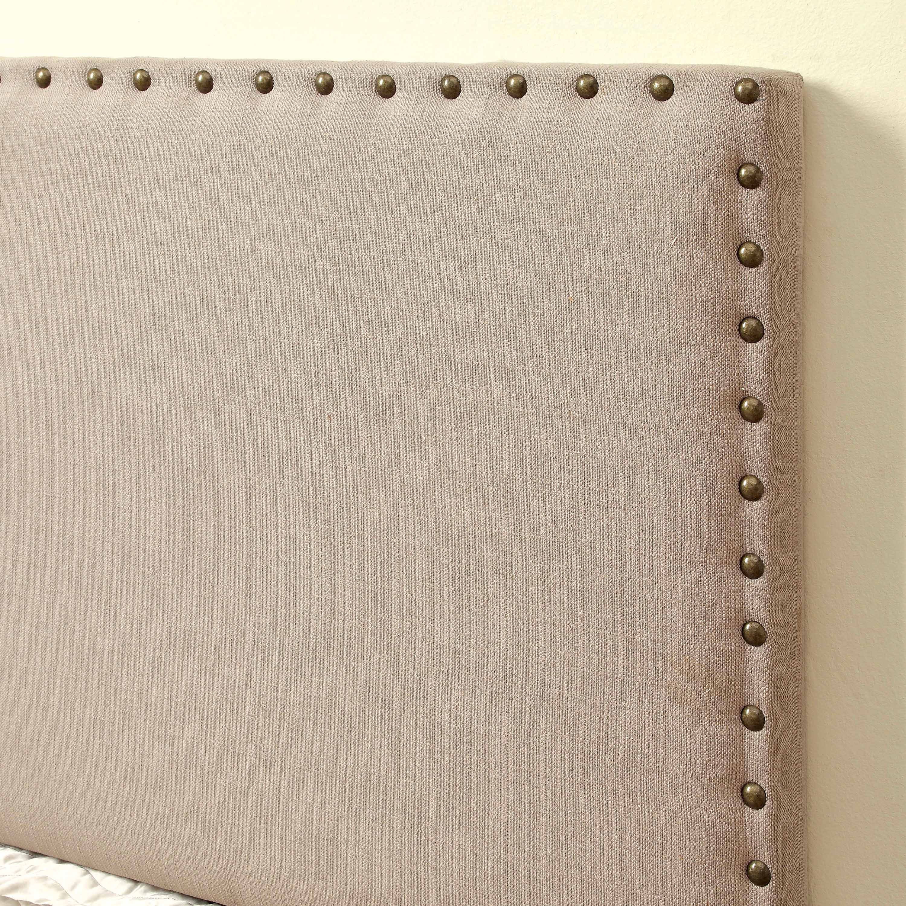 Loto Fabric Full/Queen Headboard, Ivory