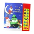 thumbnail image 3 of Siruishop Interactive Children's Sound Book Early Learning Toy 10 Songs Christmas Gift Fun, 3 of 8
