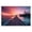 Island Sunset Pier, variant on Stupell Industries Coastal Caribbean Calm Sunset Black Framed Print Under Glass, 20 x 14, by Shelly Craig