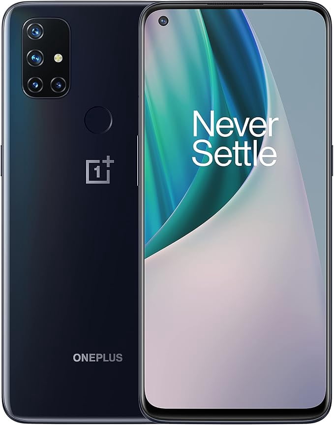 OnePlus Nord N10 5G 128GB Midnight Ice Unlocked Smartphone - Certified Refurbished