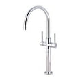 thumbnail image 2 of Kingston Brass Satin Nickel Finish Bathroom Faucet with Handles, 2 of 2