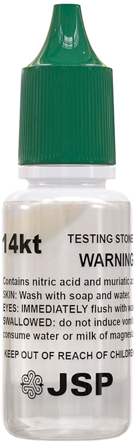 JSP Gold Silver Acid Testing Kit with Test Stone