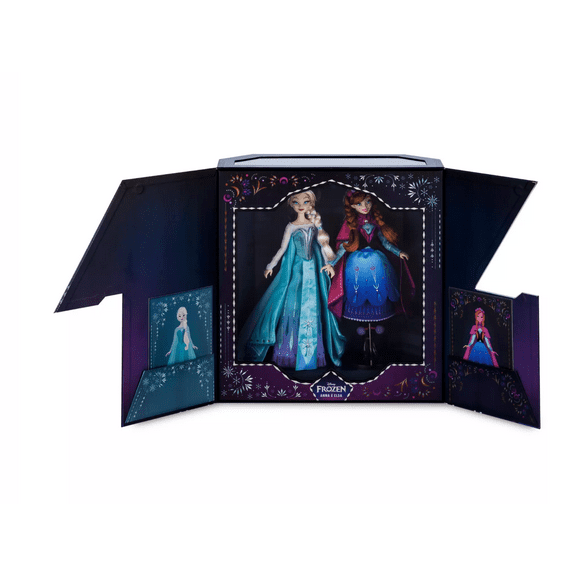Disney Anna and Elsa Limited Edition Collector Doll Set by Brittney Lee New Box
