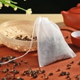 thumbnail image 3 of Bolsitas de té perfumadas vacías para el hogar bolsitas de filtro Ehuebsd de sellado de hierbas no tejidas con cordón pequeñas bolsas de almacenamiento 50100 piezas, 3 of 7