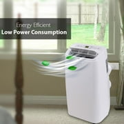 SereneLife SLPAC12 - Portable Air Conditioner - Compact Home AC Cooling Unit with Built-in Dehumidifier & Fan Modes, Includes Window Mount Kit (12,000 BTU)