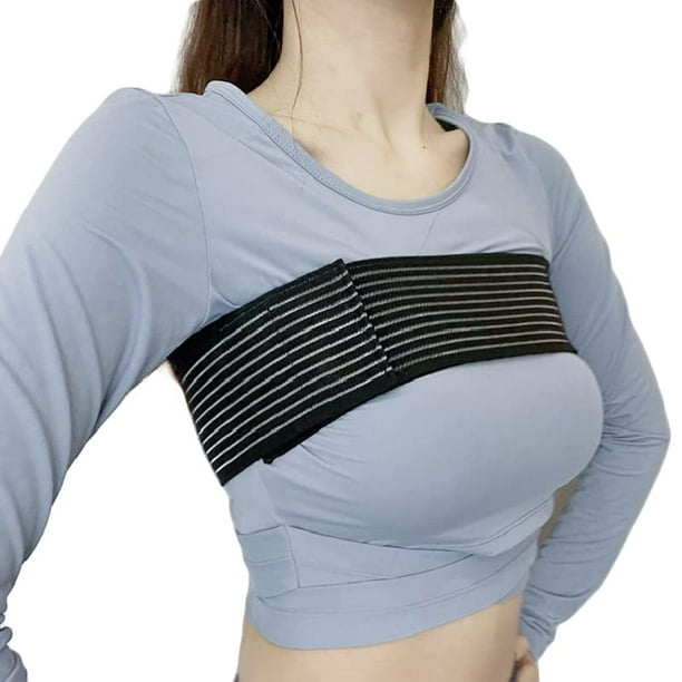 Elastic Chest Compression Band Breast Augmentation Reduction Strap