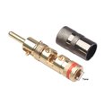 thumbnail image 4 of Enchufe De Altavoz 2/4x Conector de cable de audio de altavoz HIFI con conector banana chapado en oro para amplificador Tmvgtek Para estrenar, 4 of 5