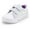 White Glitter, variant on Bocca Kid's Walking Sneakers Purple Glitter Girls Canvas Shoes Size 6
