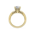 thumbnail image 2 of 2.15 Carat Princess Cut Moissanite Diamond (D/VVS1) Latest Proposal Ring for Women Solid 14K Yellow Gold Size 10.5 by Diamond-Capitals, 2 of 8