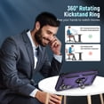 thumbnail image 2 of for Samsung Galaxy A54 5G Case for 54 Case,[Military Grade Drop Tested] Hard Back & Soft Edge Slim Protective Designed Case-Purple, 2 of 12