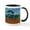 White/Black Inside, variant on CafePress - Van Gogh Poppy Field Mug - 11 oz Ceramic Mug - Novelty Coffee Tea Cup