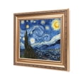 thumbnail image 7 of DECORARTS - Starry Night, Vincent Van Gogh Art Reproduction. Giclee Prints Match with Golden Framed for Wall Decor. Picture Size: 20x16 in, Framed Size: 26x22 in, 7 of 7