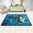 thumbnail image 2 of Finding Nemo Rug, Ultra Soft Flannel Area Rug With Non-Slip Backing, Plush Memory Foam Carpet Rug For Bedroom, Living Roo,M Dining Ro,Om Playroom, Absorbent Washable Floor Mat, 2 of 7