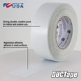 thumbnail image 2 of IPG 20C-W2 Duct Tape, 60 yd L, 1.88 in W, Cloth Backing, White, 2 of 6