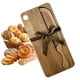 thumbnail image 1 of Juego de cuchillos y tabla de cortar de acero inoxidable de 8 pulgadas para pan de masa madre con forma de arco para pan casero, bagels y panes., 1 of 7