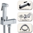 thumbnail image 2 of Toilet Concealed Hot and Cold Bidet Spray Set, Brass Hand Held Warm Water Sprayer, 2 of 7