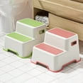 thumbnail image 3 of Children's Washbasin Step Stool Baby Wash Hand Step Stool Brush Teeth Wash Face Step Toilet Foot Stool, 3 of 9